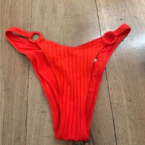 Aerie Cheeky Red Bikini Bottom